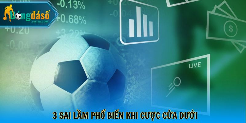 3 sai lầm phổ biến khi cược cửa dưới
