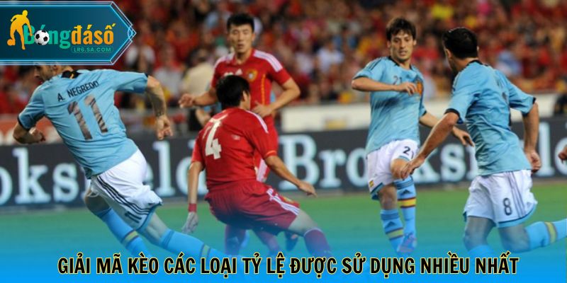 Giải mã kèo các loại tỷ lệ được sử dụng nhiều nhất