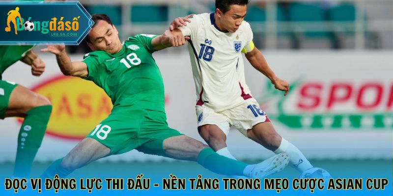 Đọc vị động lực thi đấu - nền tảng trong mẹo cược Asian Cup