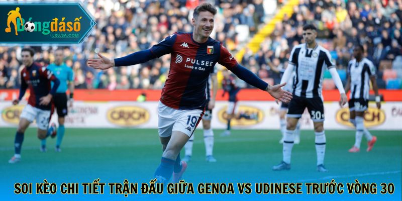 Soi kèo chi tiết trận đấu giữa Genoa vs Udinese trước vòng 30
